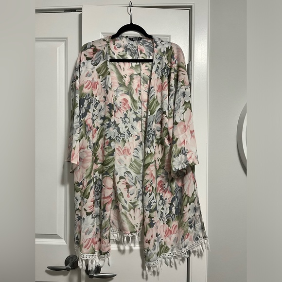 Boho coverup one size (fits plus size too) - Picture 1 of 3